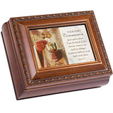 Wood First Communion Keepsake Box