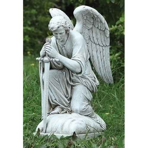 Outdoor Kneeling Male Angel