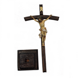 Agony of Christ Crucifix with Stand 15"