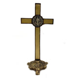 Standing Saint Benedict Crucifix