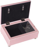 Sweet Little Girl Pink Music Box