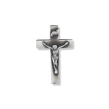 Crucifix Pewter Lapel Pin