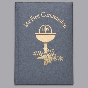 Deluxe Black First Communion Book – The Catholic Gift Store