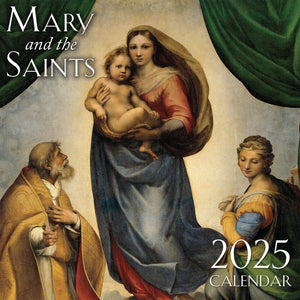 2025 Mary and the Saints Wall Calendar