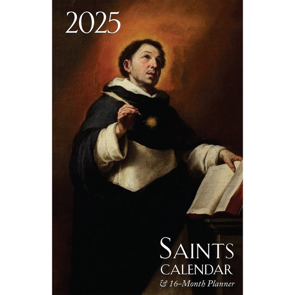 Catholic Saint Calendar 2025 Pam Romona