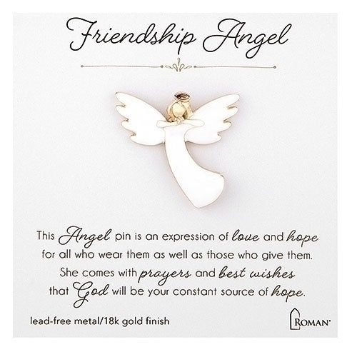 Friendship Angel Pin