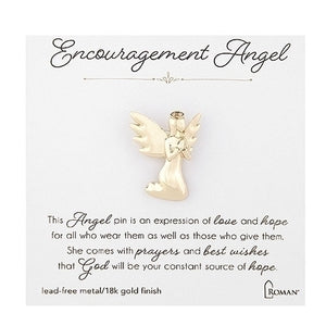 Encouragement Angel Pin