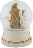 First Communion Glitterdome with Jesus and Praying Girl