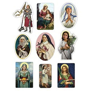 Saints for Girls Stickers