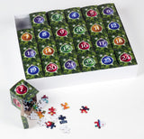 Stained Glass Nativity Advent Calendar Puzzle 1,000 Pieces