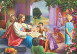 Jesus with Children 1000 Piece Puzzle