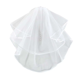 First Communion Veil with Pearl Cross