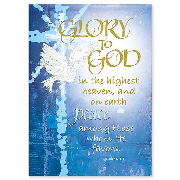 Glory to God Christmas Card