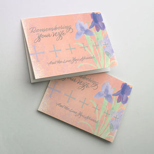 Remembering Your Wife and the Love You Shared - Sympathy Card