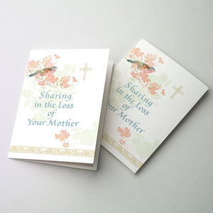 Sharing in the Loss of Your Mother - Sympathy Card