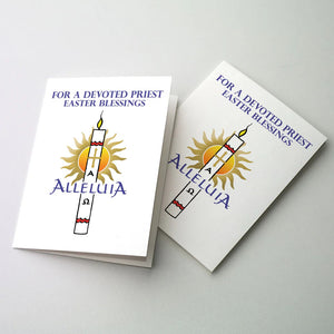 For a Devoted Priest - Easter Card