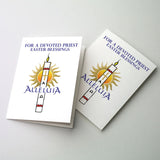 For a Devoted Priest - Easter Card