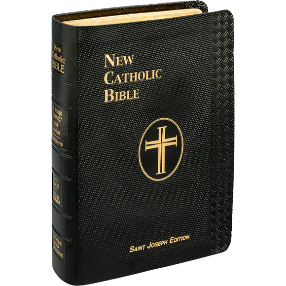 St. Joseph New Catholic Bible - Compact Size (Black, Brown, or Blue)