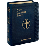 St. Joseph New Catholic Bible - Compact Size (Black, Brown, or Blue)