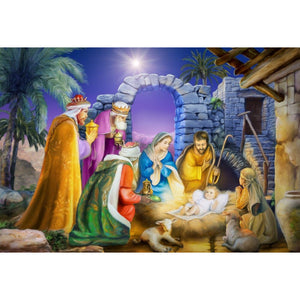 Joyous Night Christmas Puzzle 100 Pieces