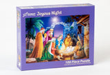 Joyous Night Christmas Puzzle 100 Pieces