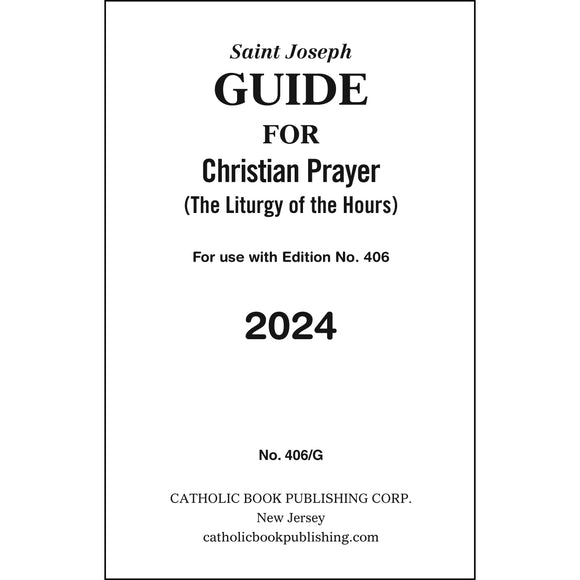 2024 St. Joseph Guide for Christian Prayer The Catholic Gift Store