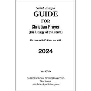 2024 Large Print Guide for Christian Prayer (The Liturgy of the Hours)