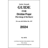 2024 or 2025 Large Print Guide for Christian Prayer (The Liturgy of the Hours)