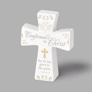 Confirmation Tabletop Cross