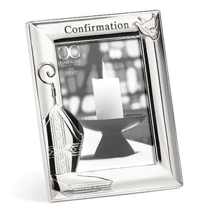 Silver Confirmation Frame