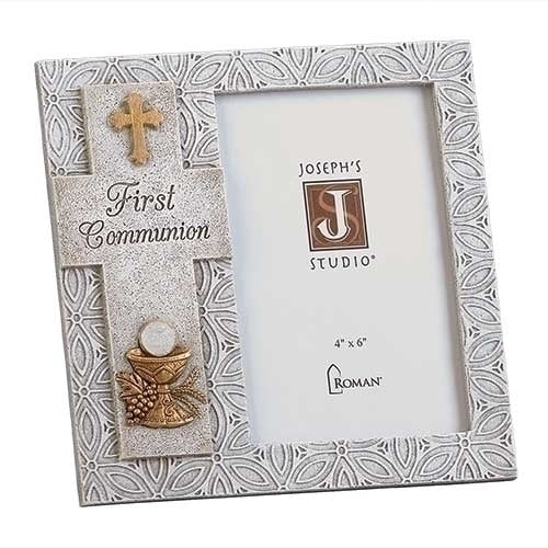 Stone-Style First Communion Frame