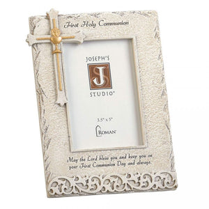 Stone-Look First Communion Frame