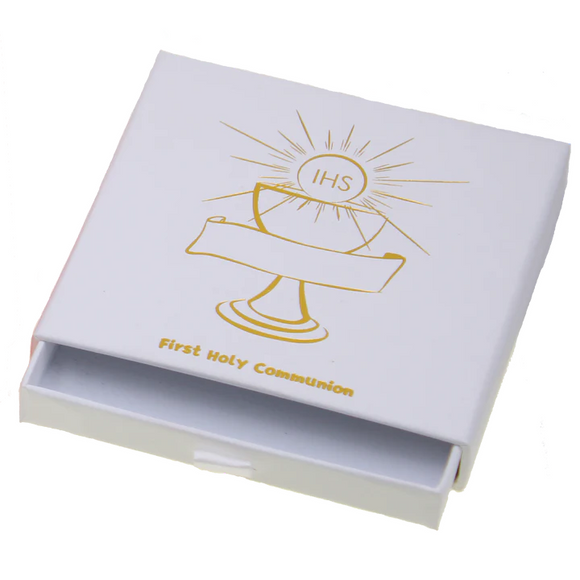 White First Communion Gift Box