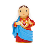 3.5" Immaculate Heart of Mary Statue