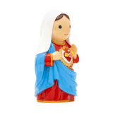 3.5" Immaculate Heart of Mary Statue