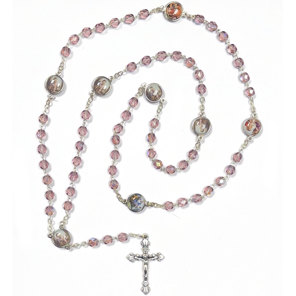Baroque Sapphire Rosary & Keepsake Box – The Catholic Gift Store