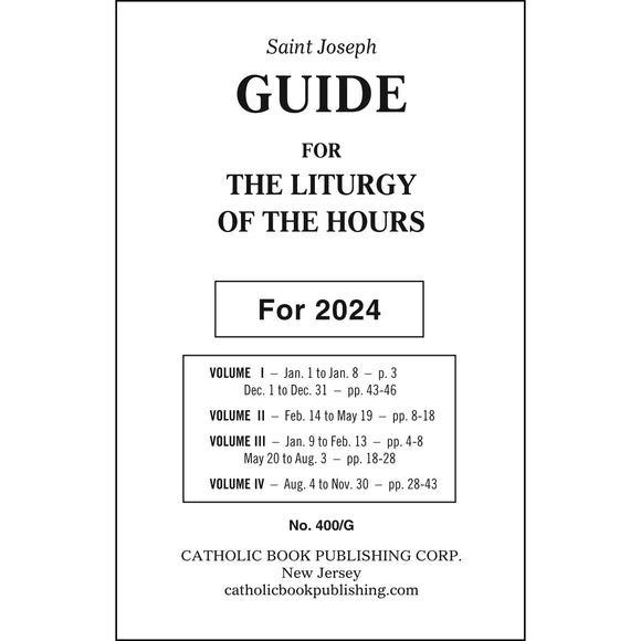 2024 St. Joseph Guide for the Liturgy of the Hours