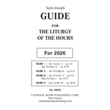2025 or 2026 St. Joseph Guide for the Liturgy of the Hours