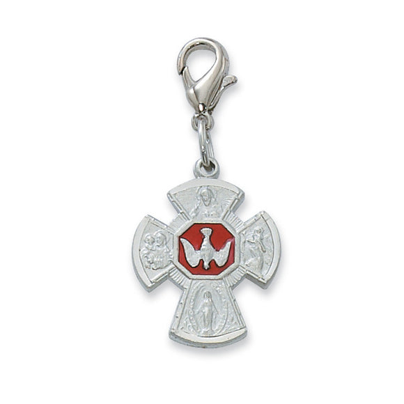 4-Way Cross Clipable Charm