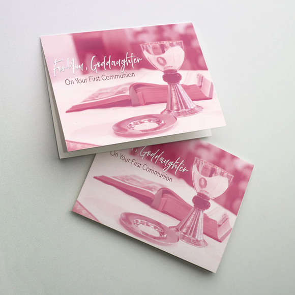 For You, Goddaughter, on Your First Communion