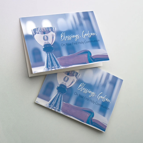 Blessings, Godson, on Your First Holy Communion