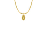 Girl's Gold Communion Miraculous Medal