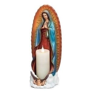 Our Lady of Guadalupe Candleholder