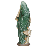 16" Madonna & Child Statue with Lilies