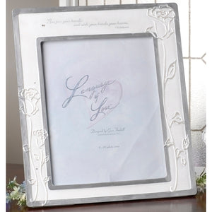 Language of Love Wedding Portrait Frame