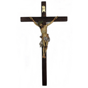 Agony of Christ 13" Crucifix