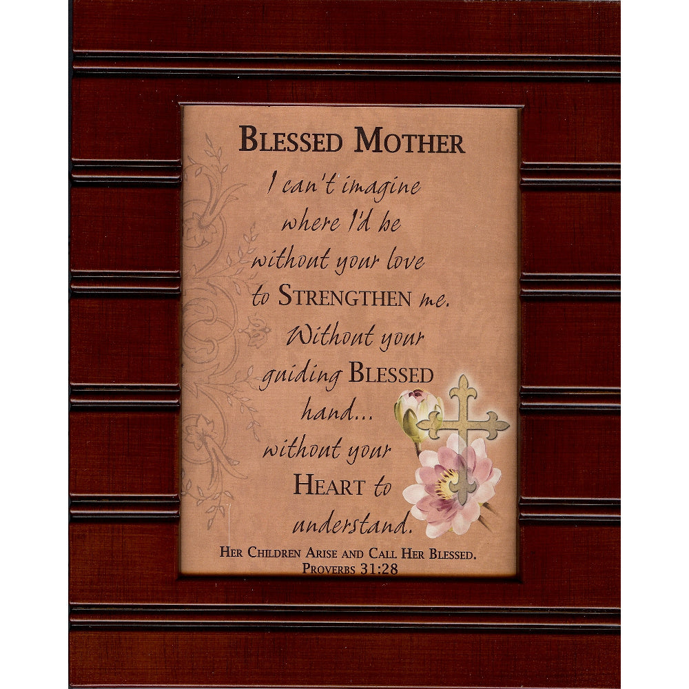 Proverbs 31 Print in Woodgrain Frame – The Catholic Gift Store