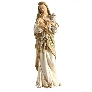 12" Madonna and Child with Lamb