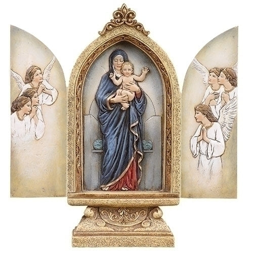Standing Madonna Triptych