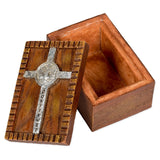 Silver Cross Confirmation Keepsake Box